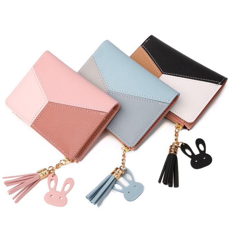 Zipper Stylish mini wallet for girls- Stylish Purse for girls