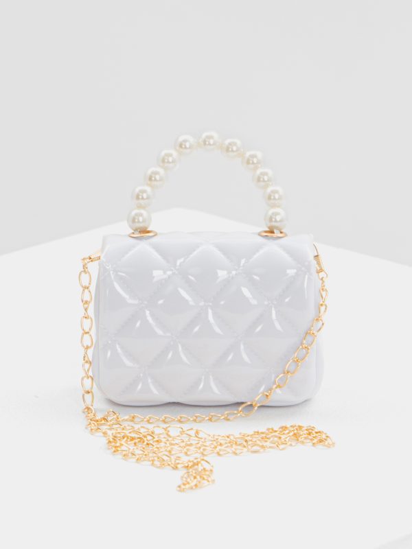 Pearl Handle Mini Handbag