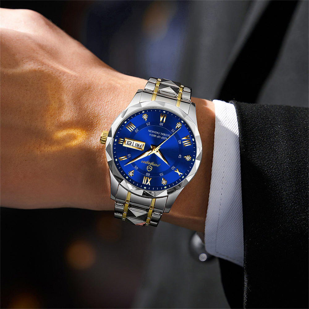 BINBOND Top Brand Luxury Fashion Watch Men Waterproof