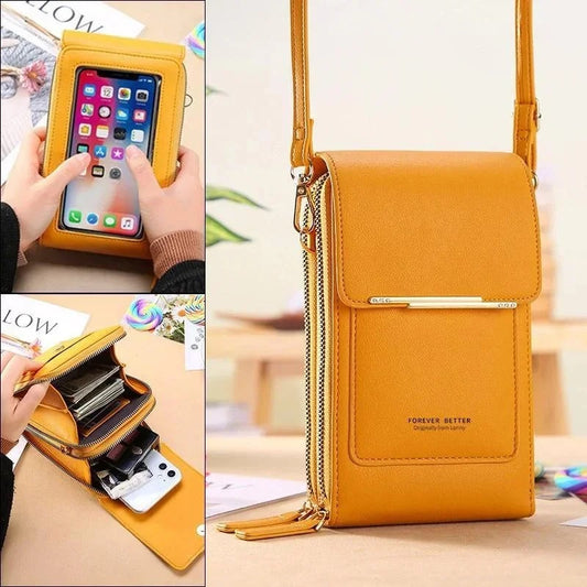 Cross body shoulder bags for women- Stylsih Mobile wallet