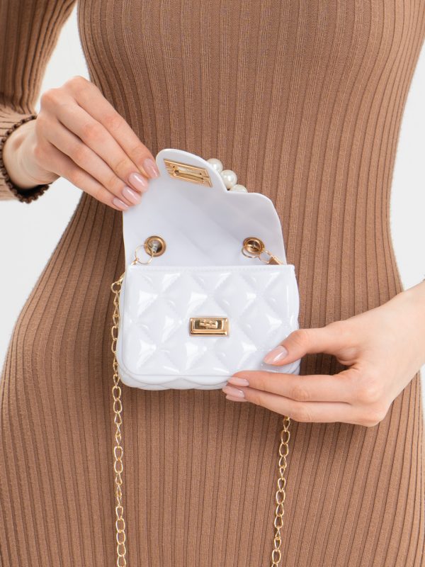 Pearl Handle Mini Handbag