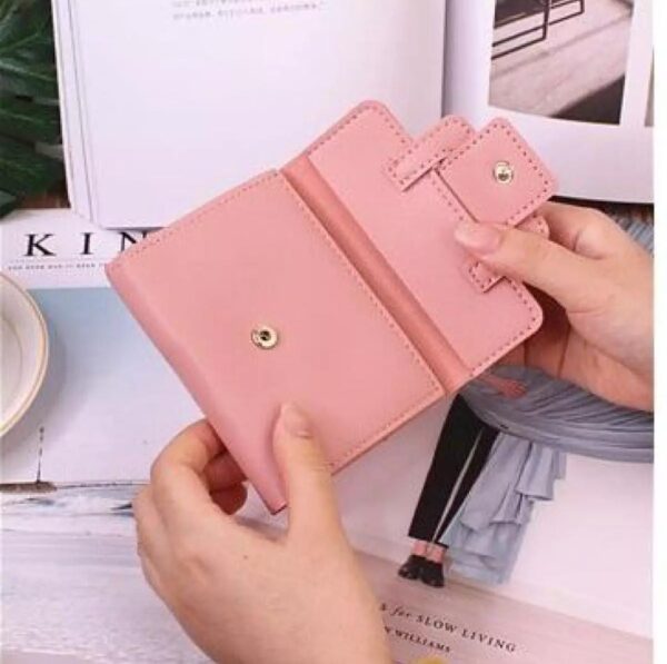 Stylish slim small wallet for women