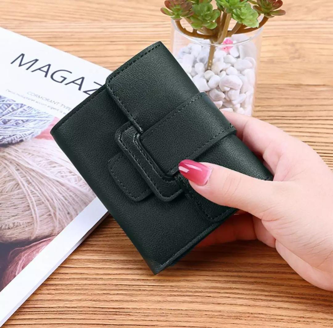 Stylish slim small wallet for women