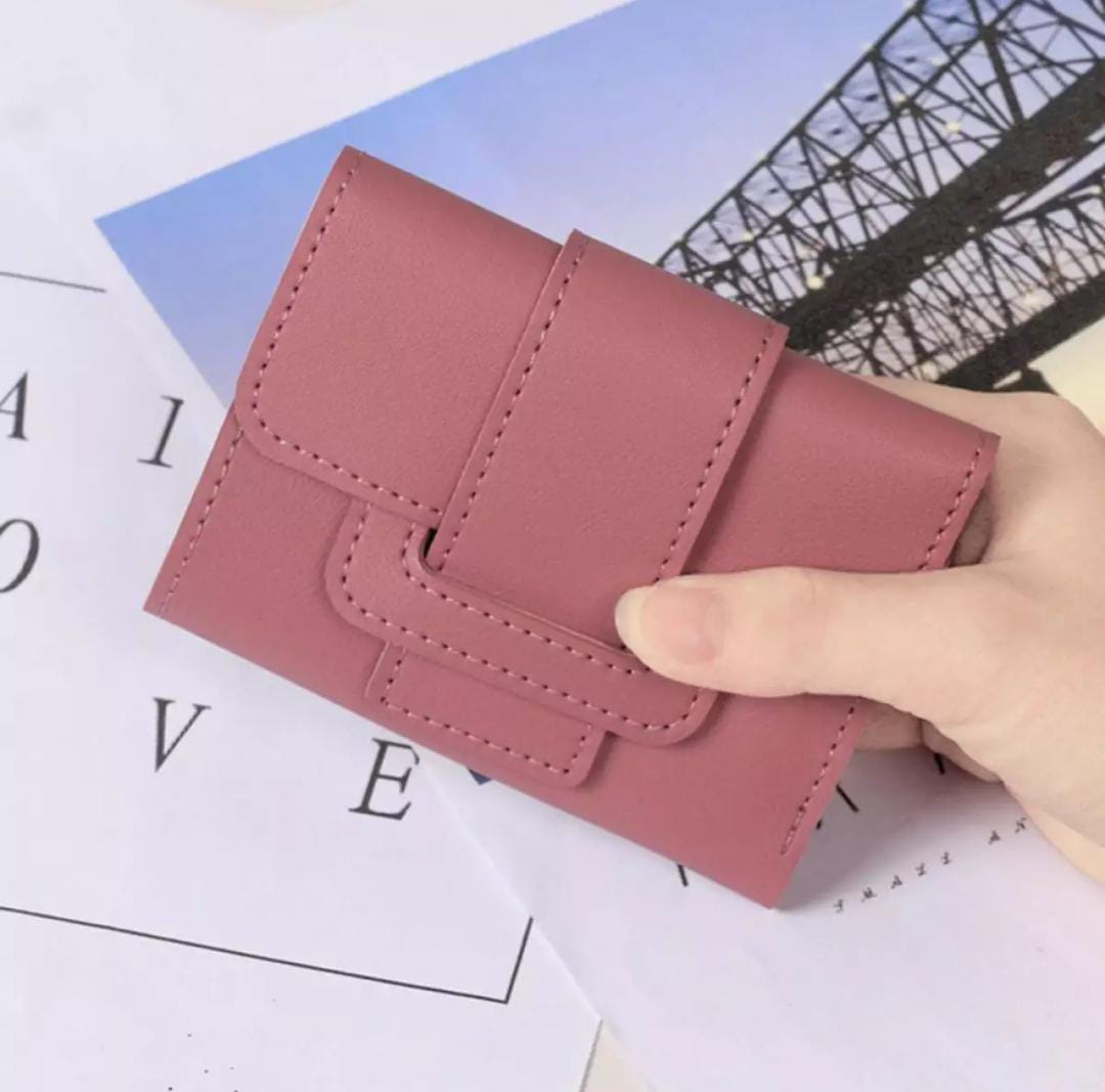 Stylish slim small wallet for women