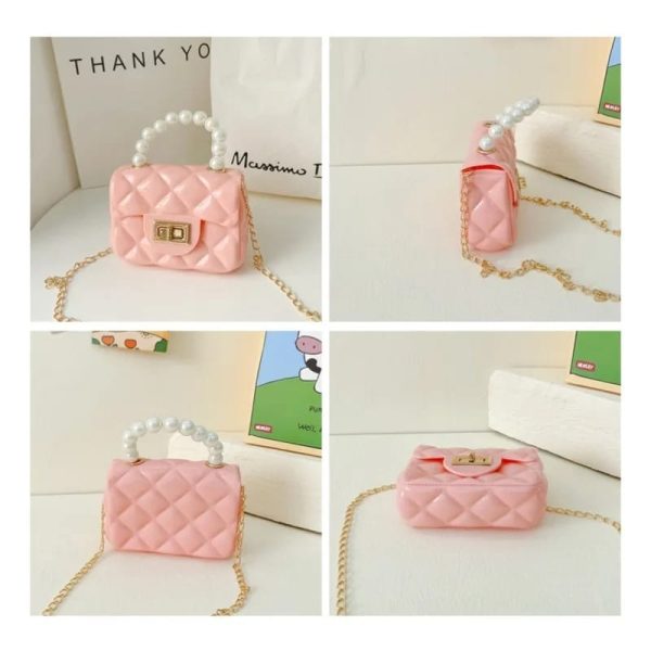 Pearl Handle Mini Handbag